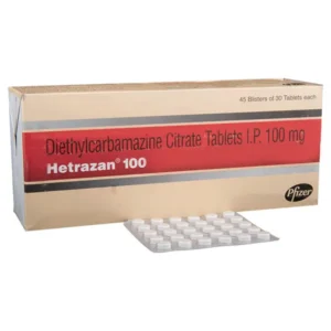 Hetrazan 100mg Tablet
