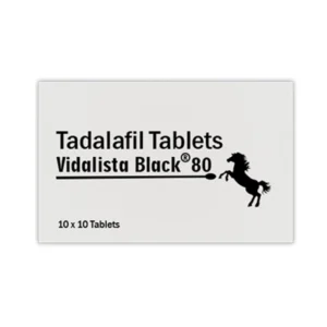 Vidalista Black 80 mg - Tadalafil 80 mg